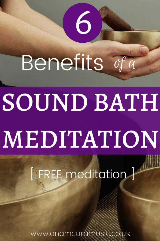 benefits of a guided sound bath meditation